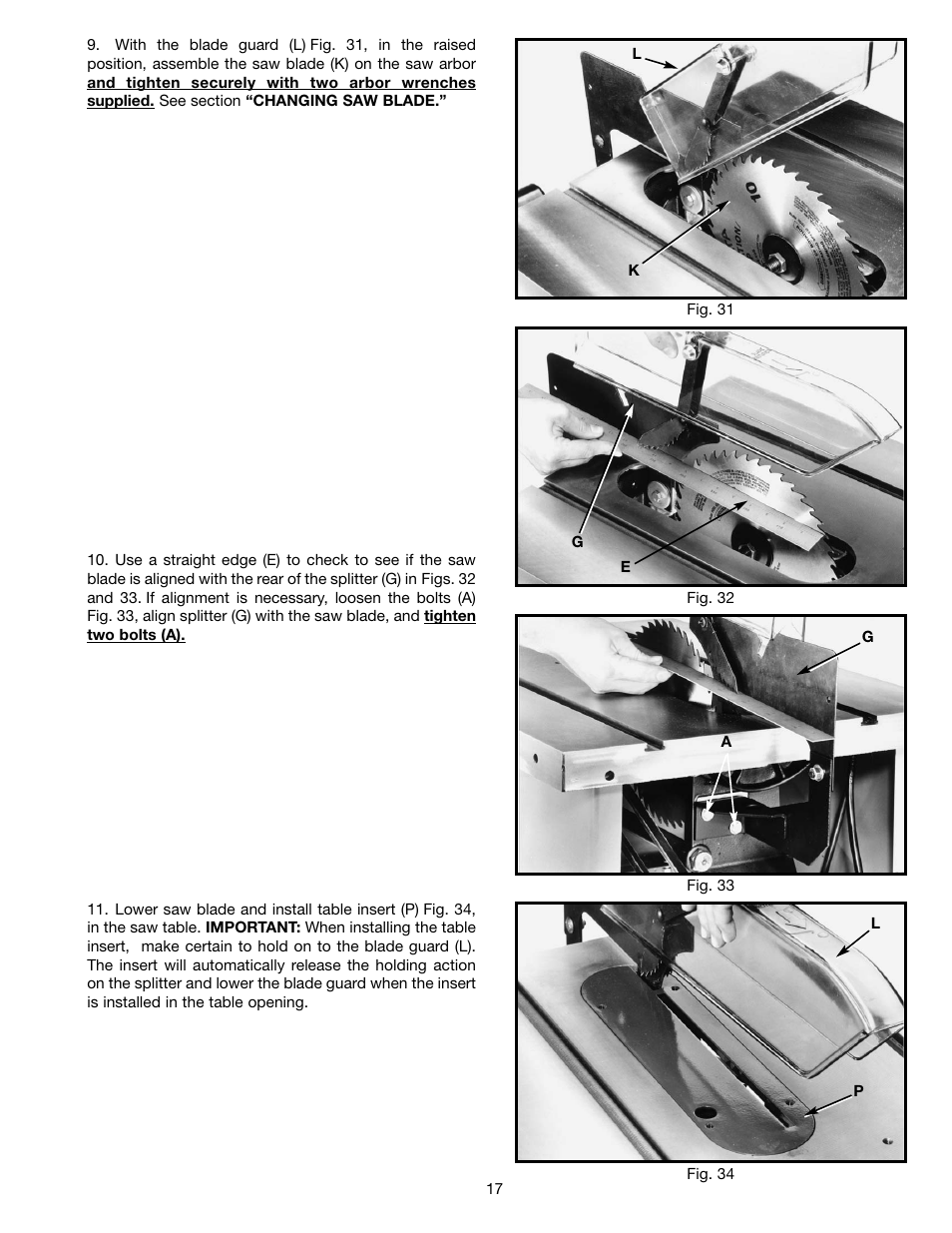 Delta 36-465 User Manual | Page 17 / 36