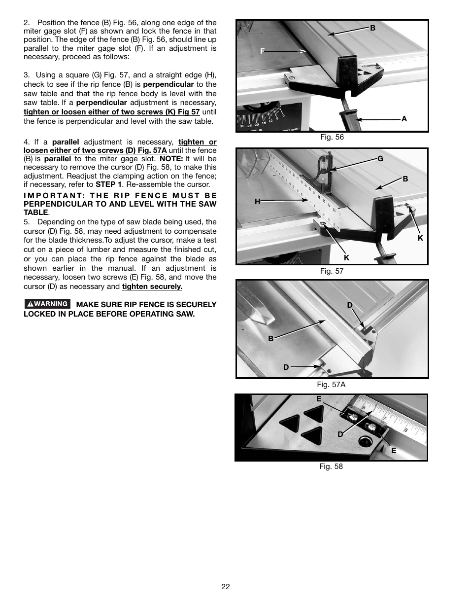 Delta 36-465 User Manual | Page 22 / 36