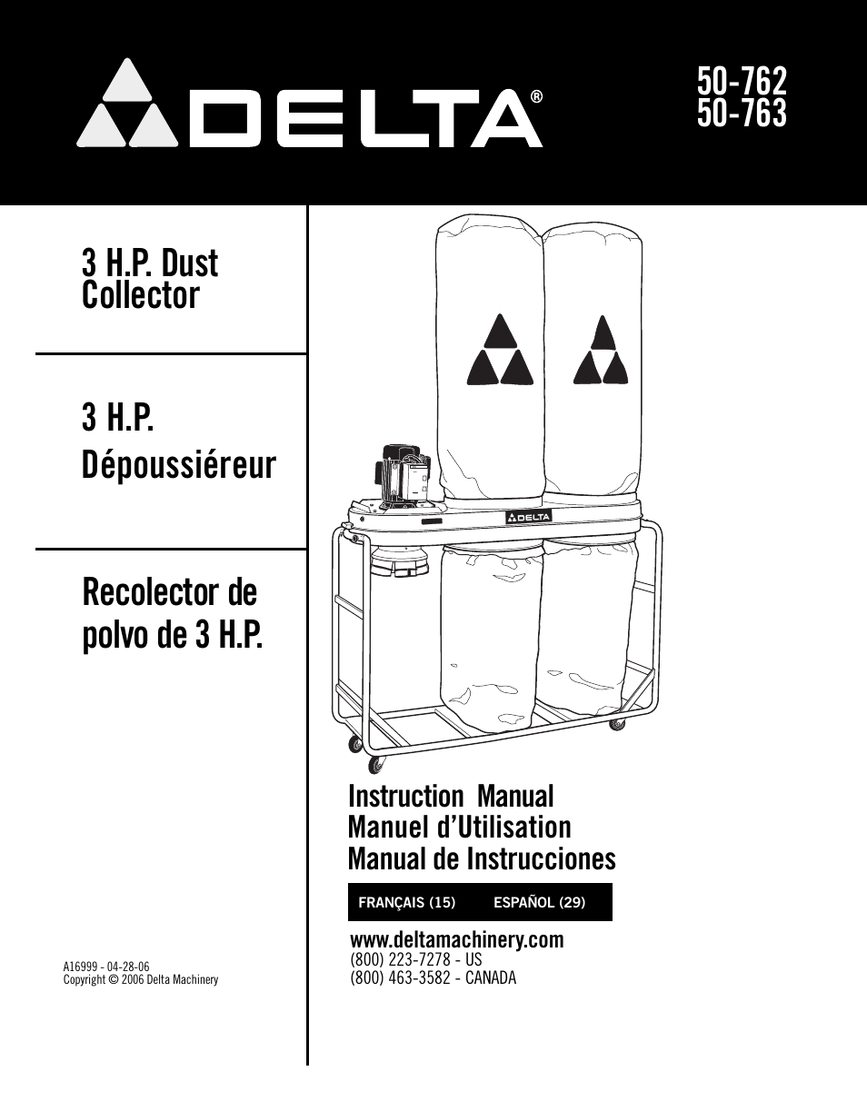 Delta 50-763 User Manual | 44 pages