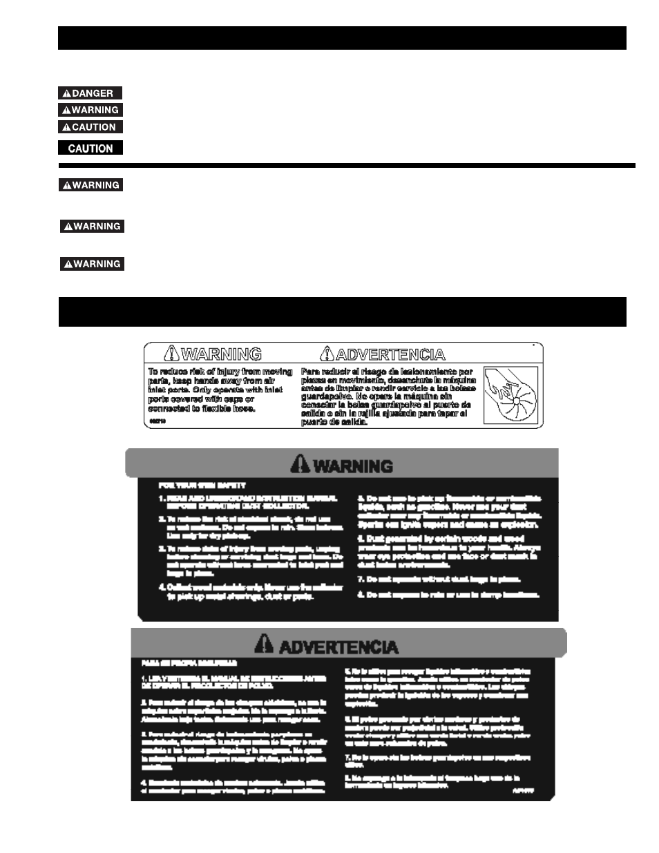 Safety guidelines - definitions tool warning label | Delta 50-763 User Manual | Page 3 / 44