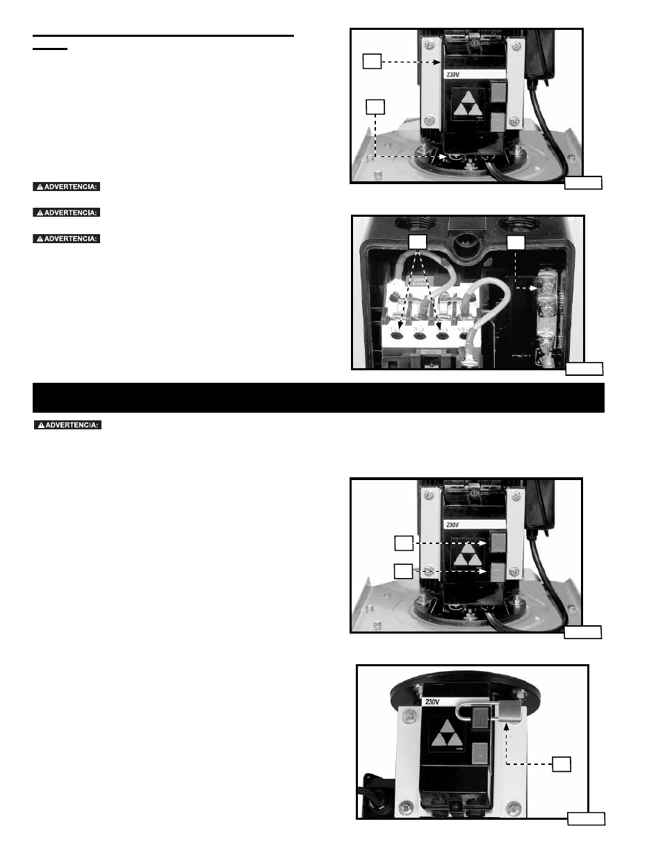 Operación, Cómo encender y detener el recolector de polvo | Delta 50-763 User Manual | Page 40 / 44