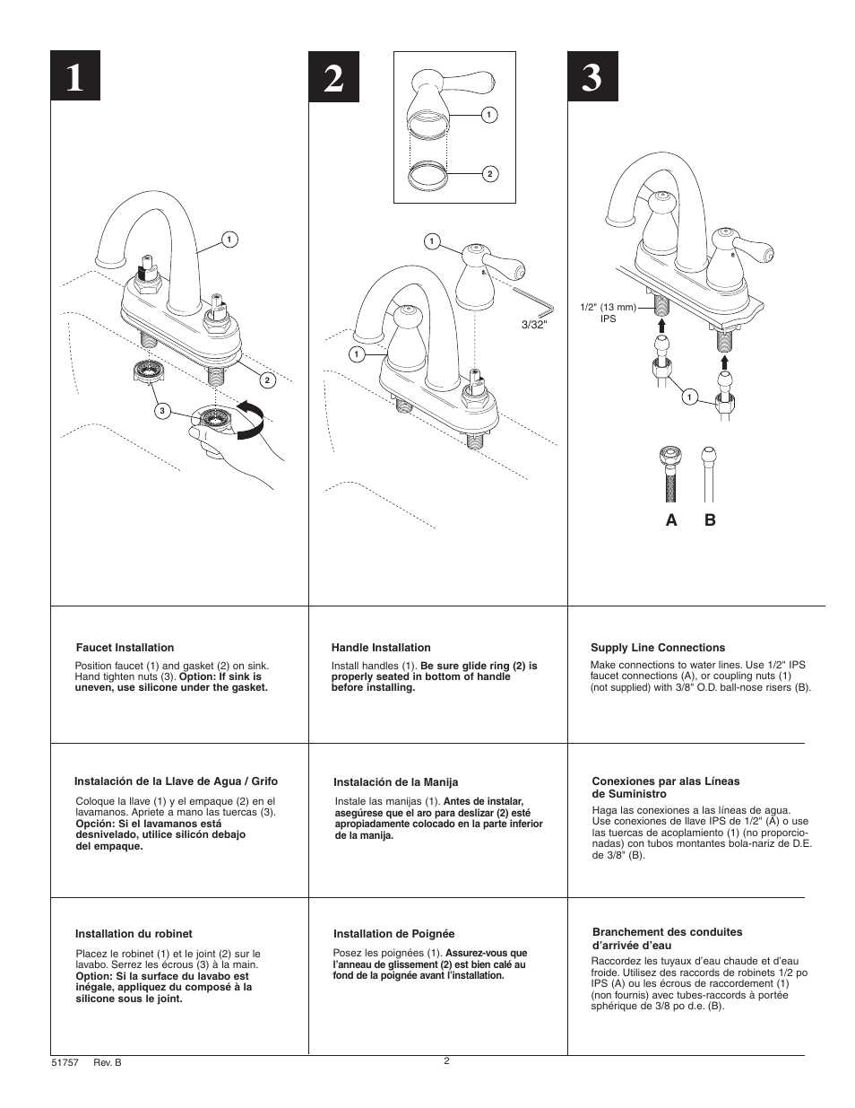 Delta 25975 Series User Manual | Page 2 / 6