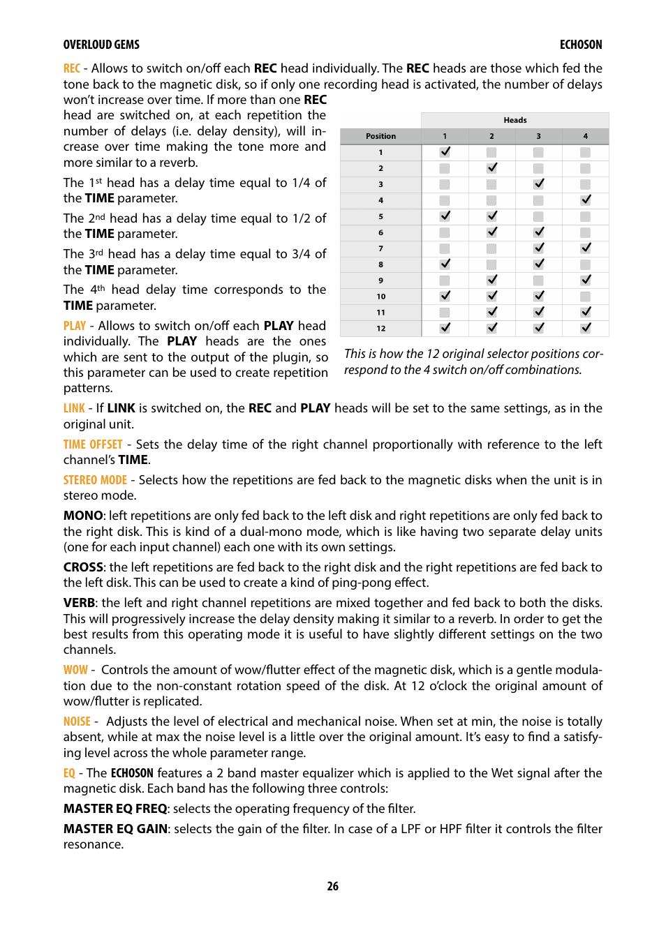 Overloud Gem Comp76 FET Compressor and Limiter Plug-In User Manual | Page 28 / 55