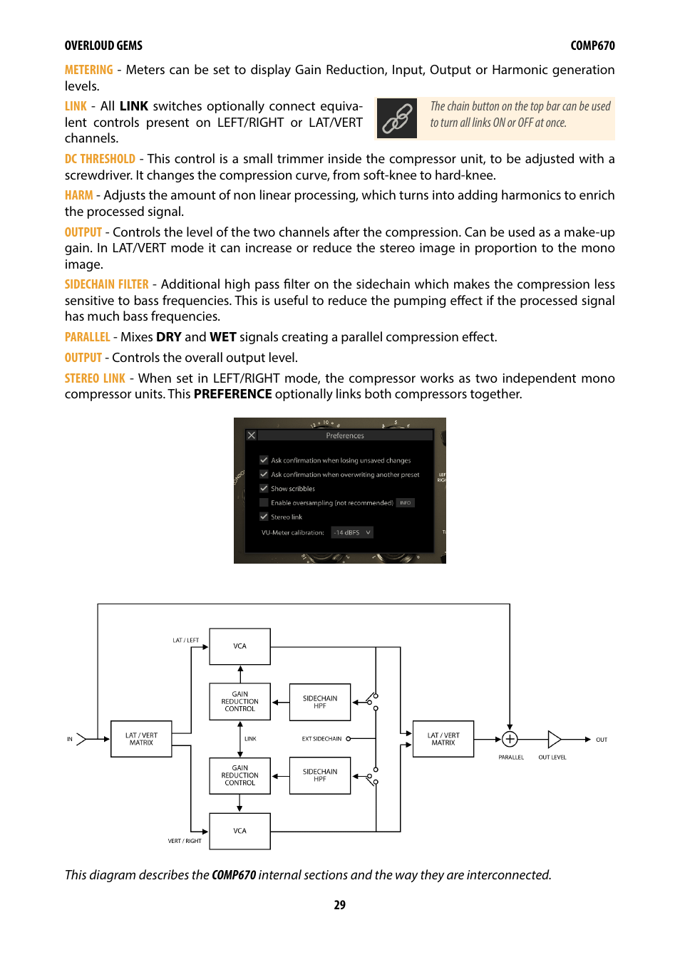 Overloud Gem Comp76 FET Compressor and Limiter Plug-In User Manual | Page 31 / 55