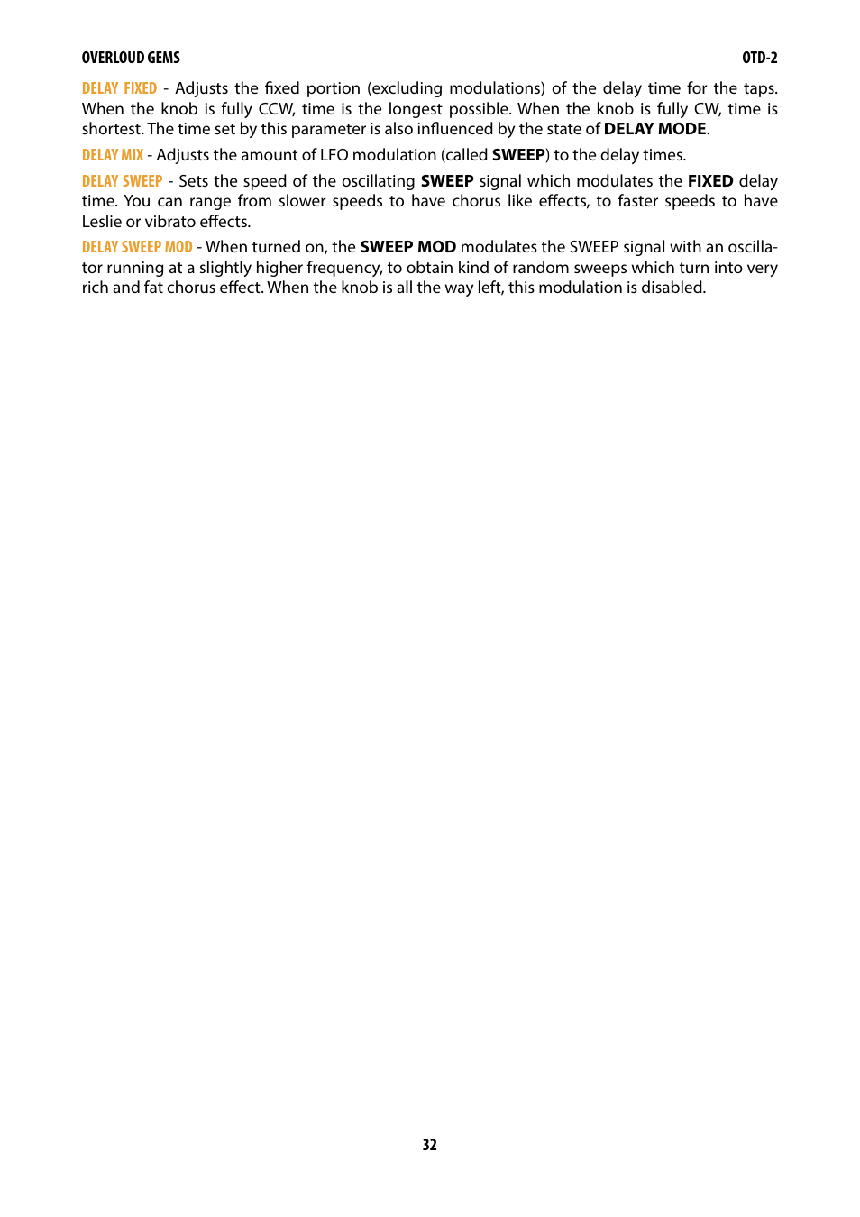 Overloud Gem Comp76 FET Compressor and Limiter Plug-In User Manual | Page 34 / 55