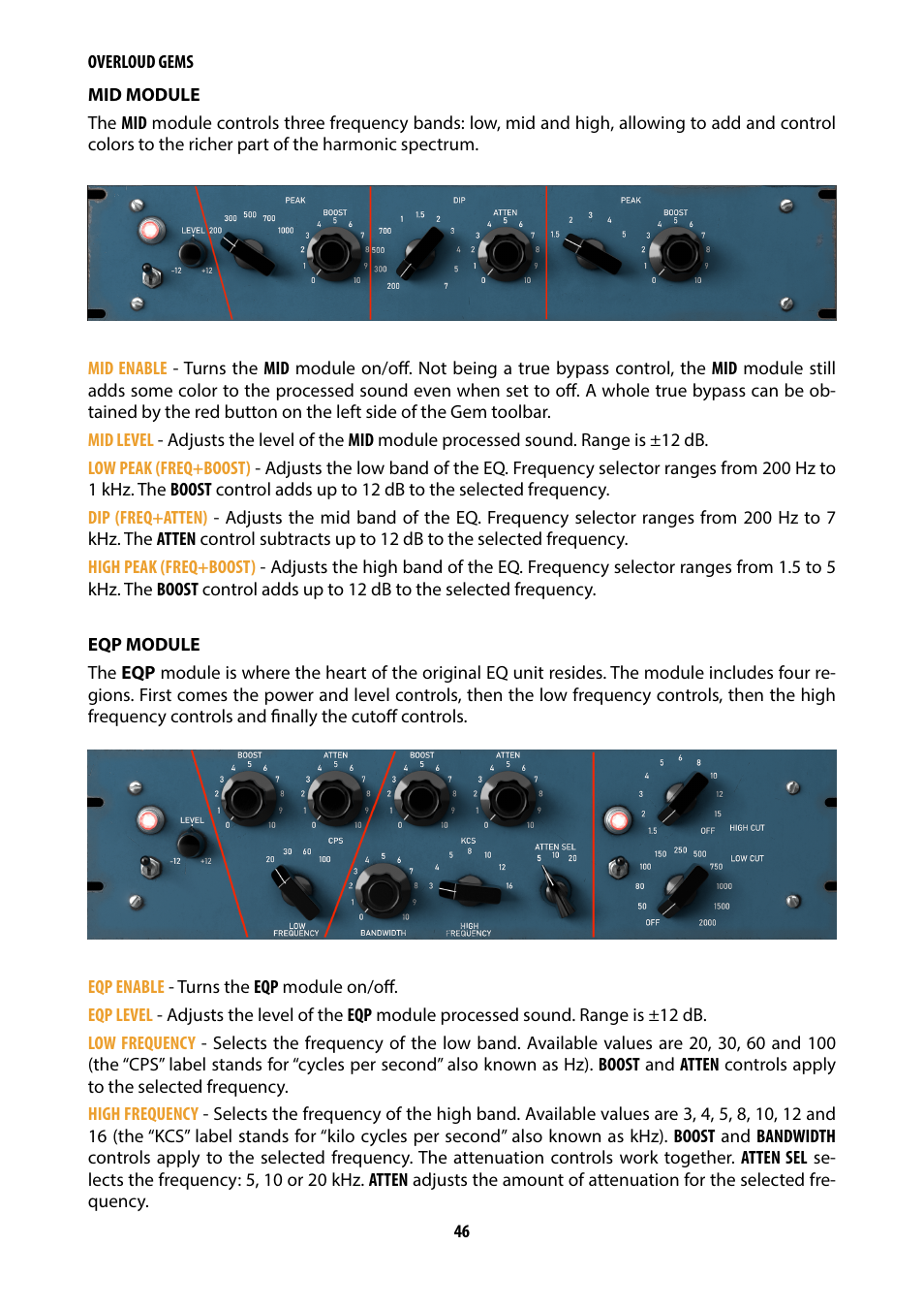 Overloud Gem Comp76 FET Compressor and Limiter Plug-In User Manual | Page 48 / 55
