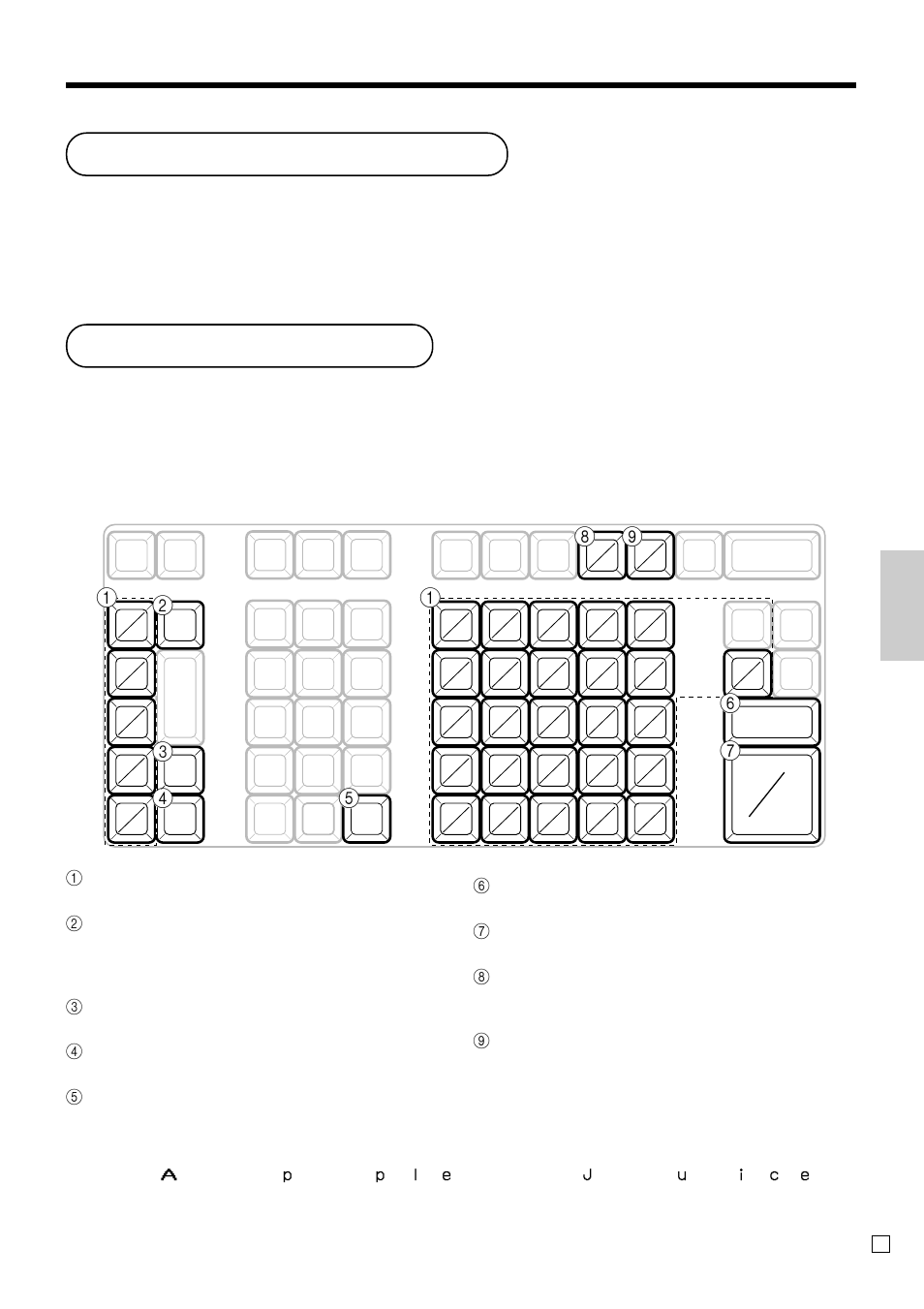 Entering characters, Character manual input, Ad v anced operations and setups | Using character keyboard | Casio PCR-T470 User Manual | Page 53 / 96