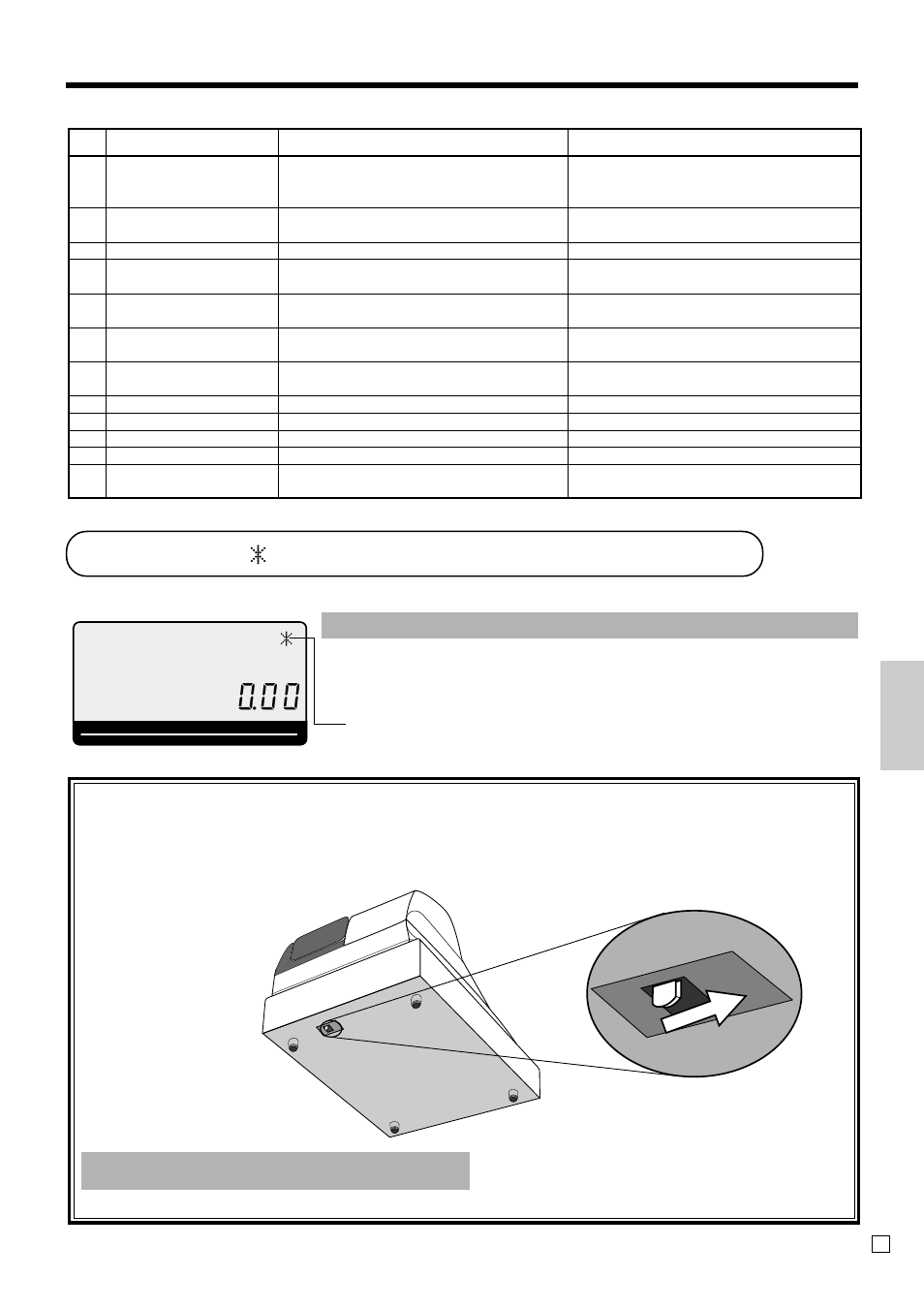When the * sign appears on the display, Troubleshooting, Troub leshooting | Casio PCR-T470 User Manual | Page 87 / 96