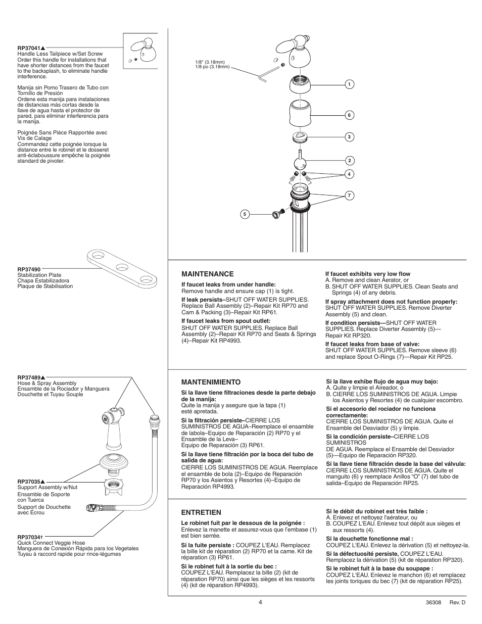 Delta 155 Series User Manual | Page 4 / 8