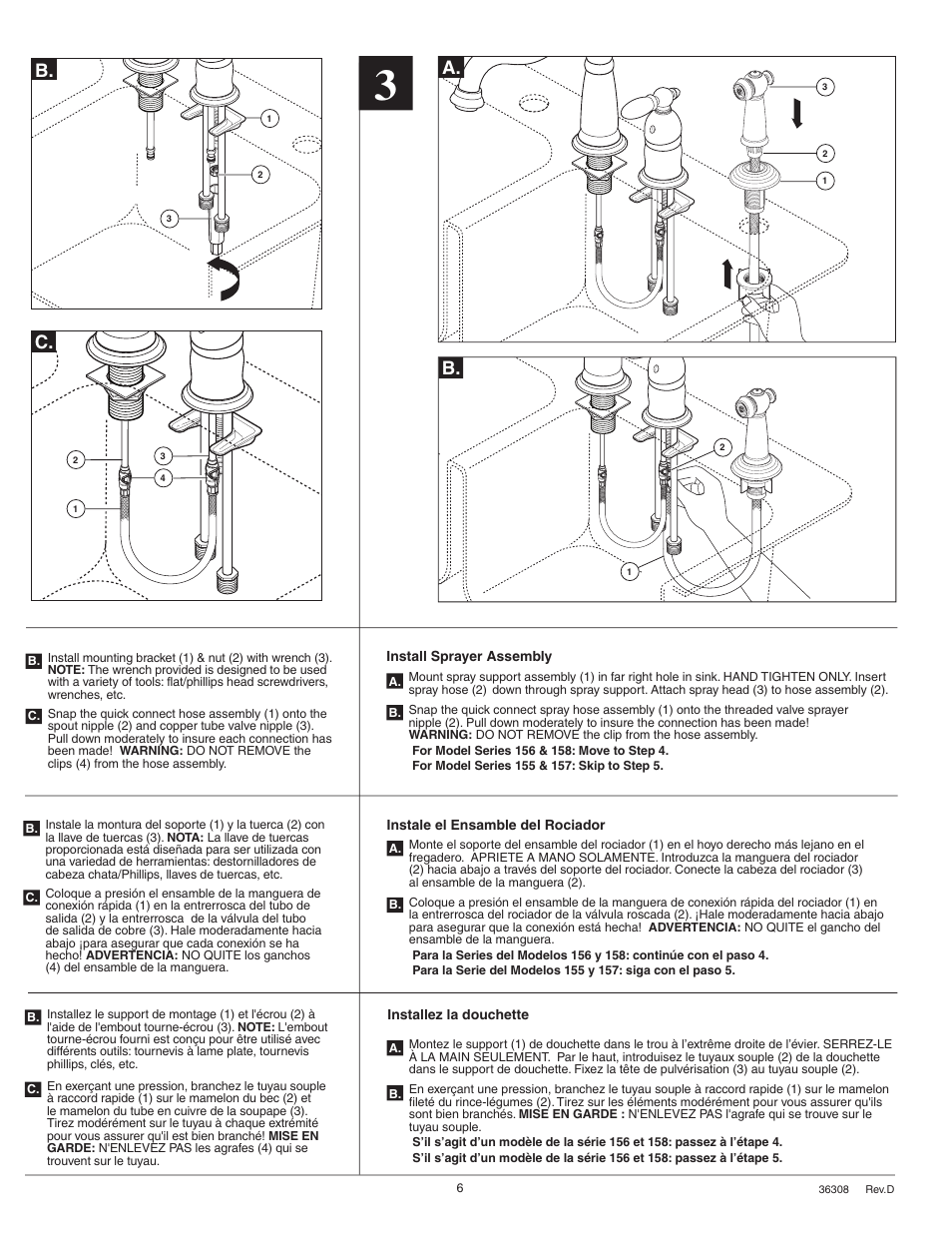 Delta 155 Series User Manual | Page 6 / 8