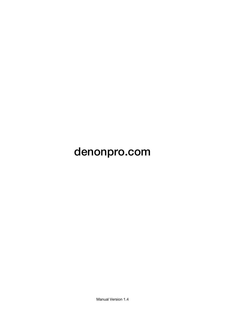 Denon DN-500CB CD/USB/Bluetooth Player with Remote User Manual | Page 72 / 72