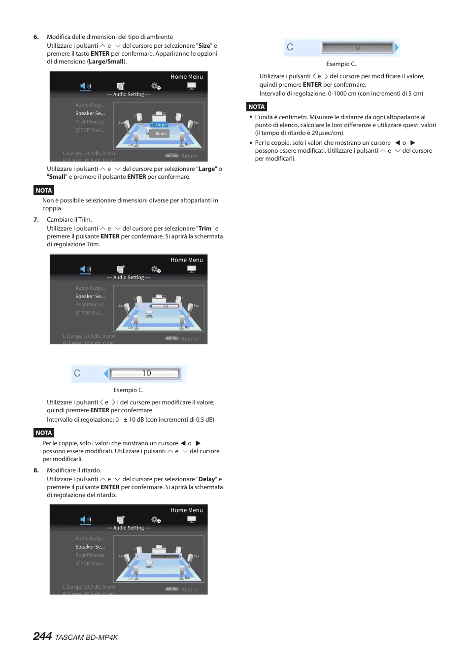 Tascam BD-MP4K Professional-Grade 4K UHD Blu-ray Player User Manual | Page 244 / 260