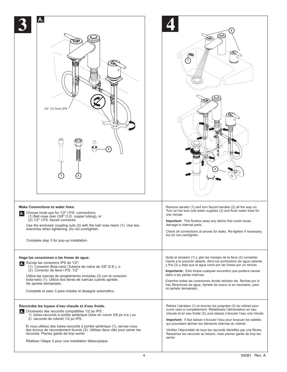 Delta 3585 Series User Manual | Page 4 / 6