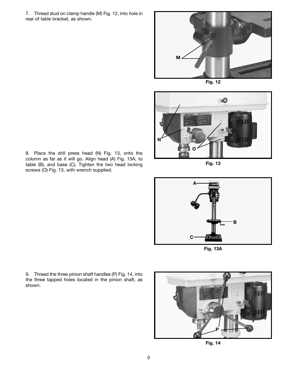 Delta DP200 User Manual | Page 9 / 16