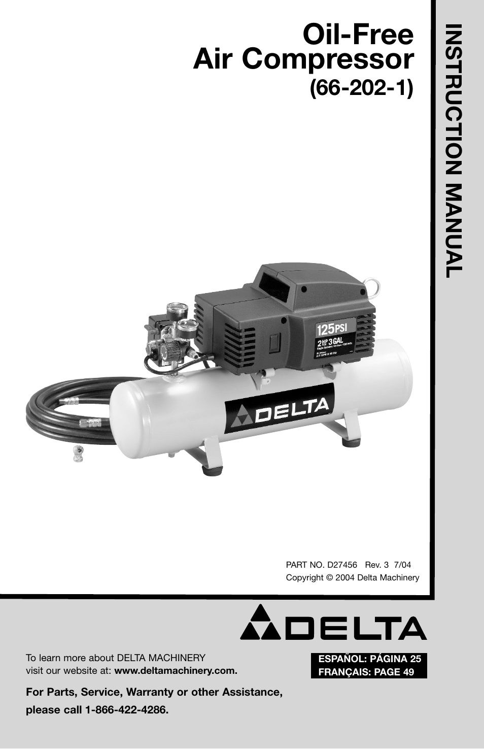 Delta 66-202-1 User Manual | 72 pages