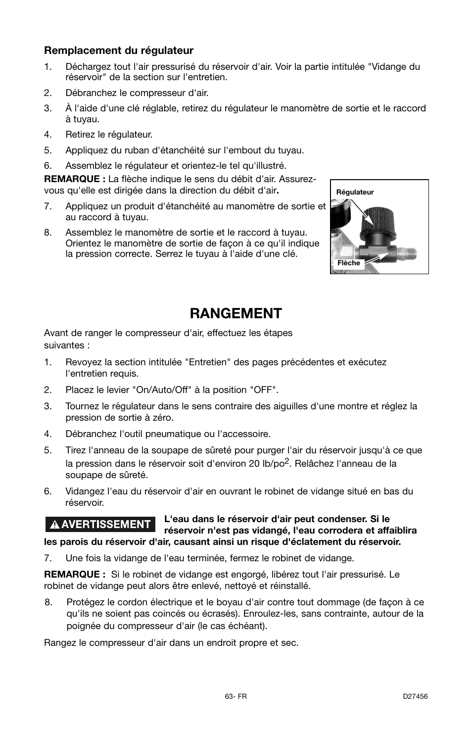 Rangement | Delta 66-202-1 User Manual | Page 63 / 72