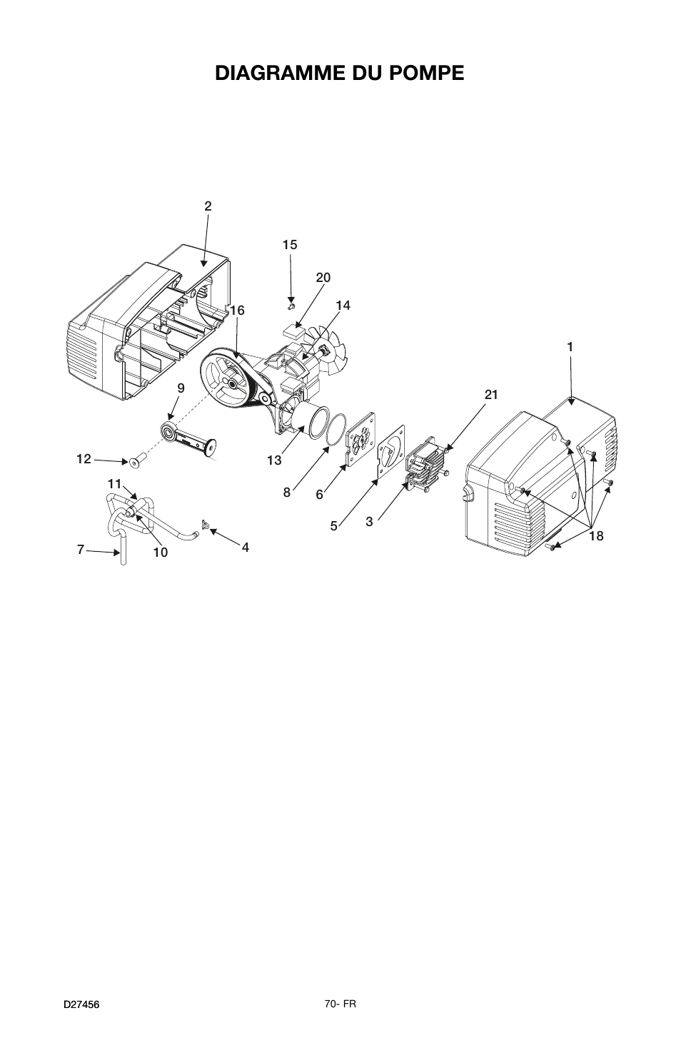 Diagramme du pompe | Delta 66-202-1 User Manual | Page 70 / 72