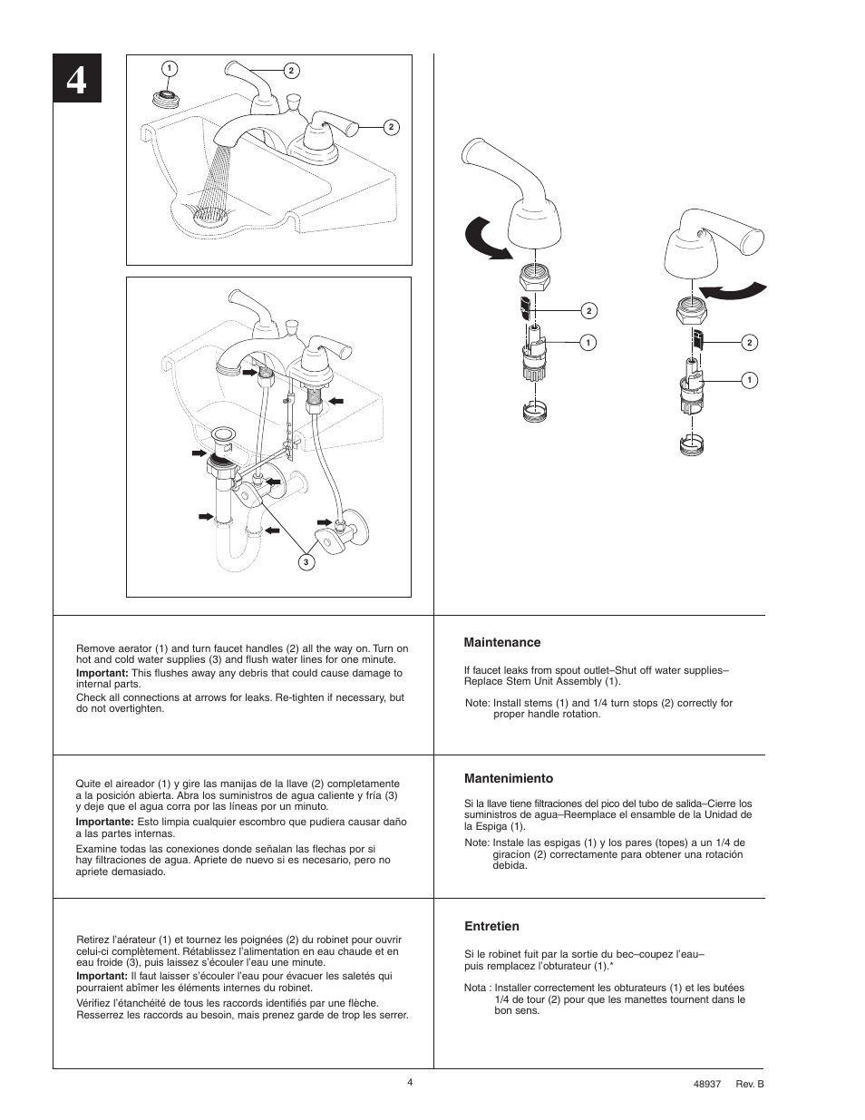 Delta 25915 Series User Manual | Page 4 / 6