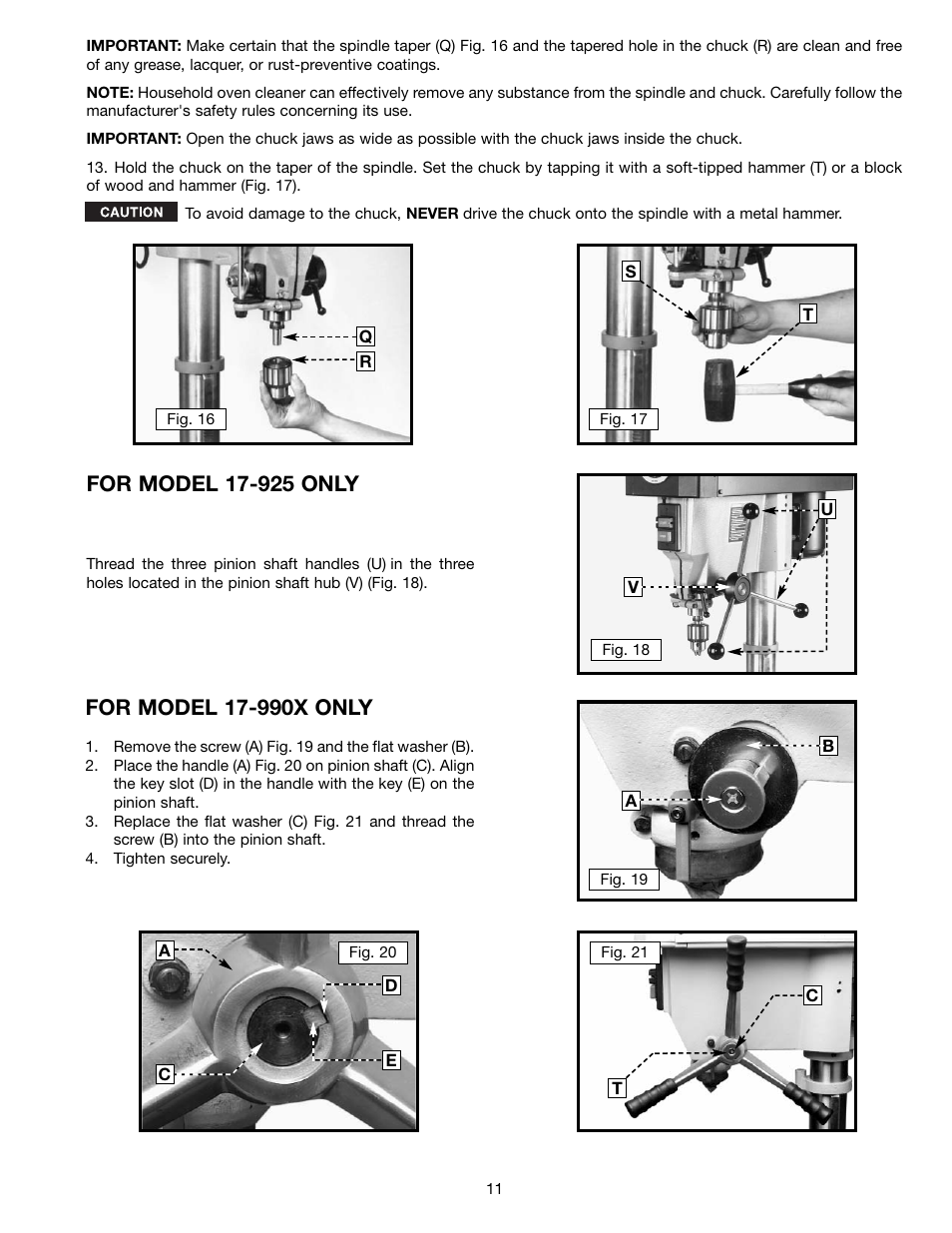 Delta 17-990X User Manual | Page 11 / 20