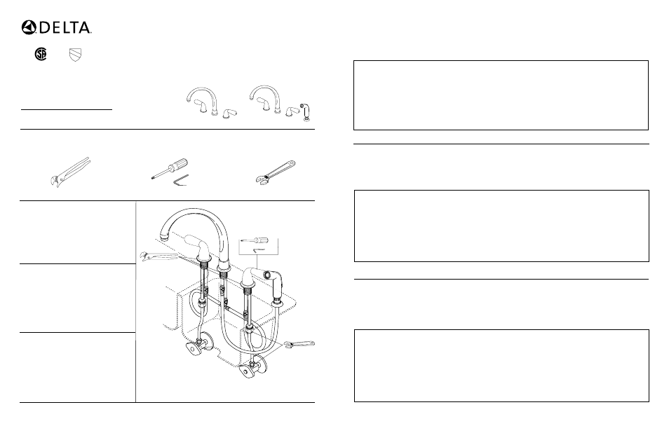 Delta 2274 Series User Manual | 4 pages