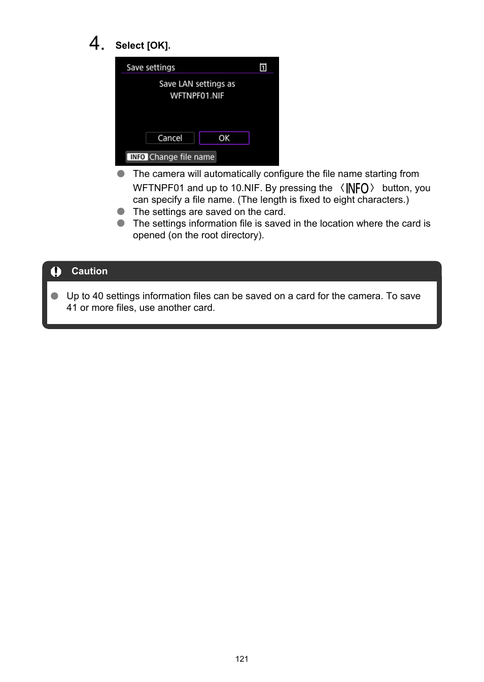 Canon WFT-R10A Wireless File Transmitter for EOS R5 C & R5 Mirrorless Camera User Manual | Page 121 / 176