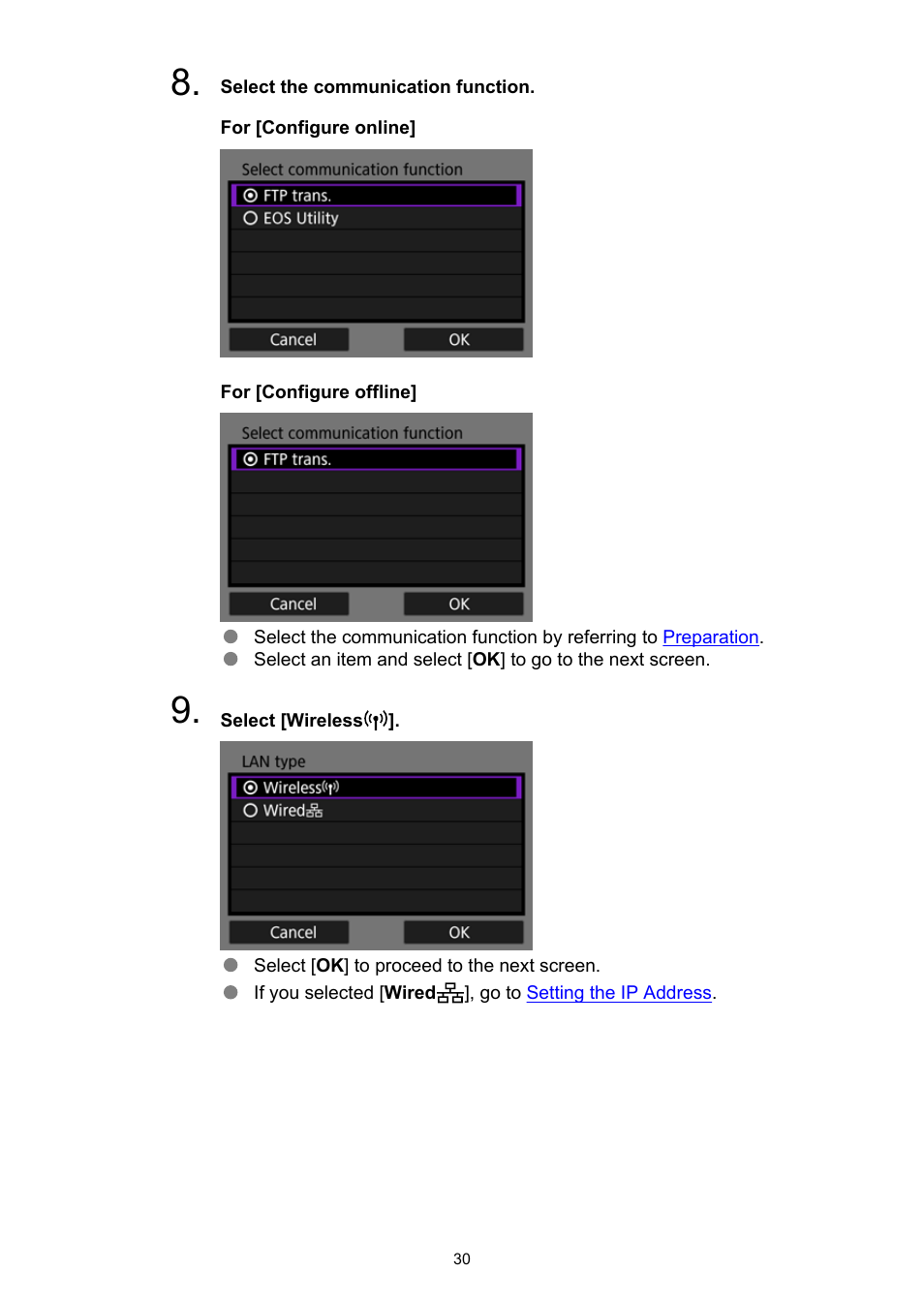 Canon WFT-R10A Wireless File Transmitter for EOS R5 C & R5 Mirrorless Camera User Manual | Page 30 / 176