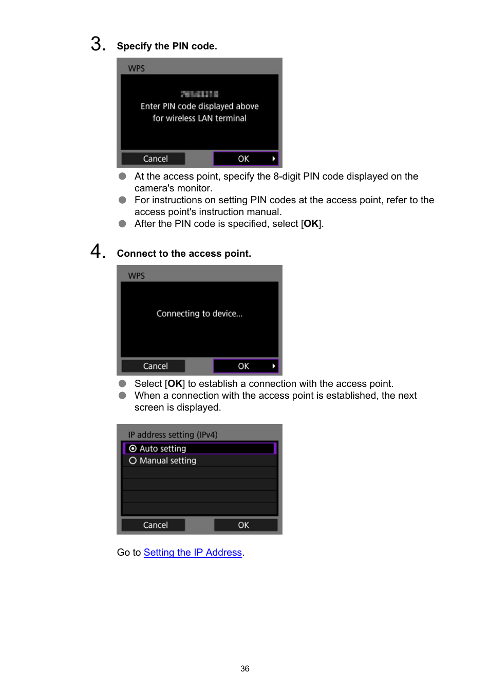 Canon WFT-R10A Wireless File Transmitter for EOS R5 C & R5 Mirrorless Camera User Manual | Page 36 / 176