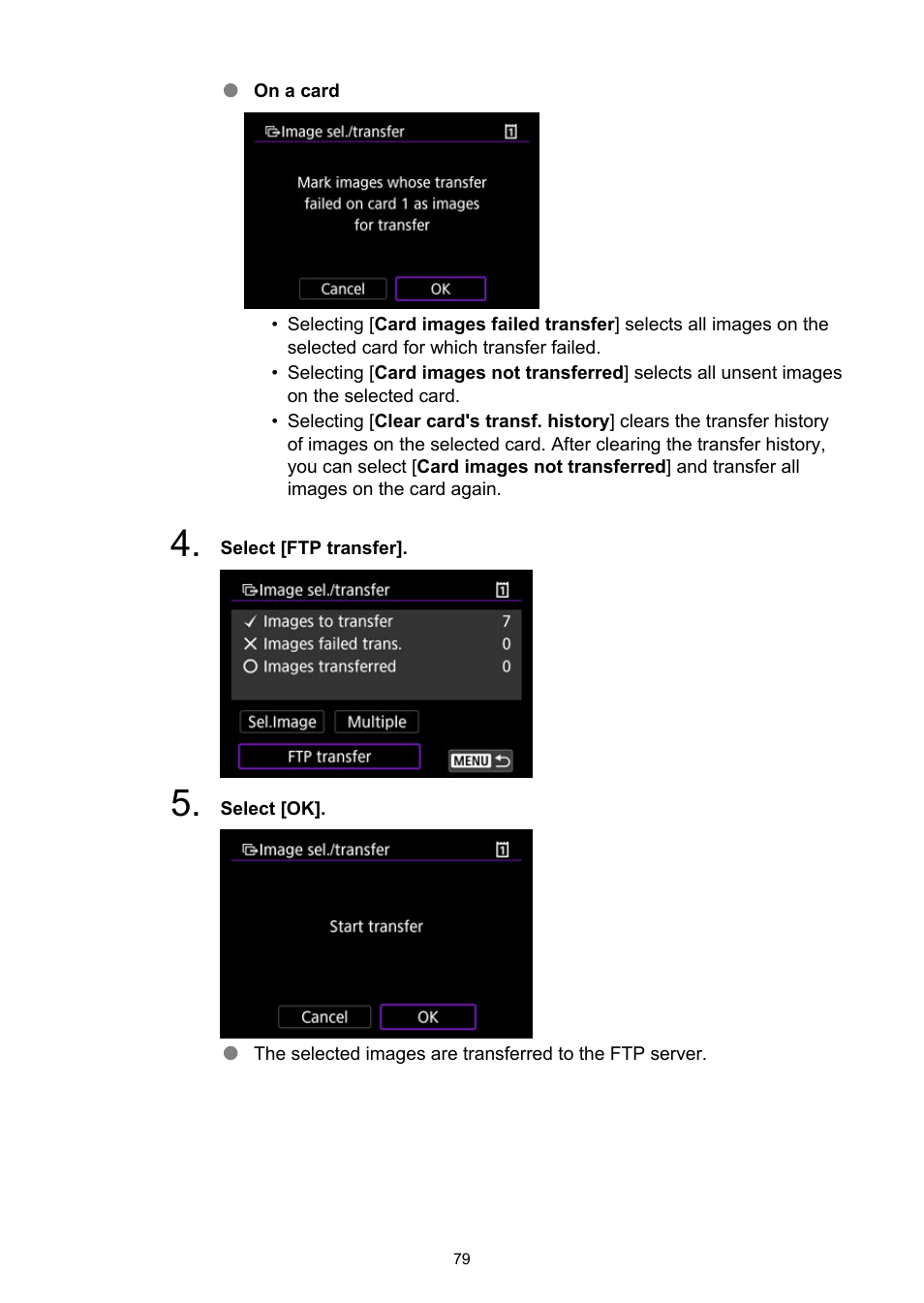 Canon WFT-R10A Wireless File Transmitter for EOS R5 C & R5 Mirrorless Camera User Manual | Page 79 / 176