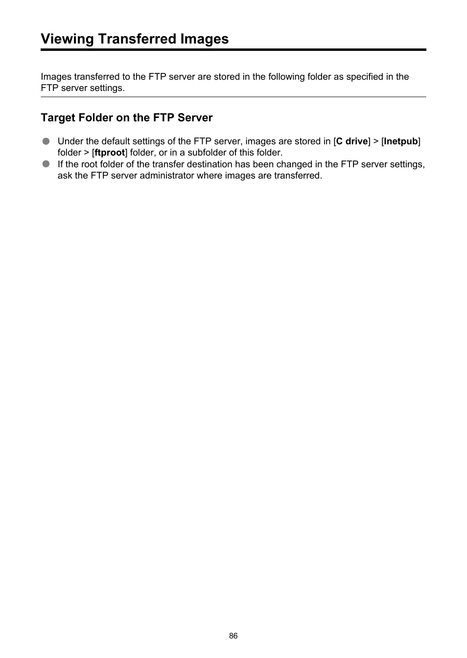 Viewing transferred images | Canon WFT-R10A Wireless File Transmitter for EOS R5 C & R5 Mirrorless Camera User Manual | Page 86 / 176