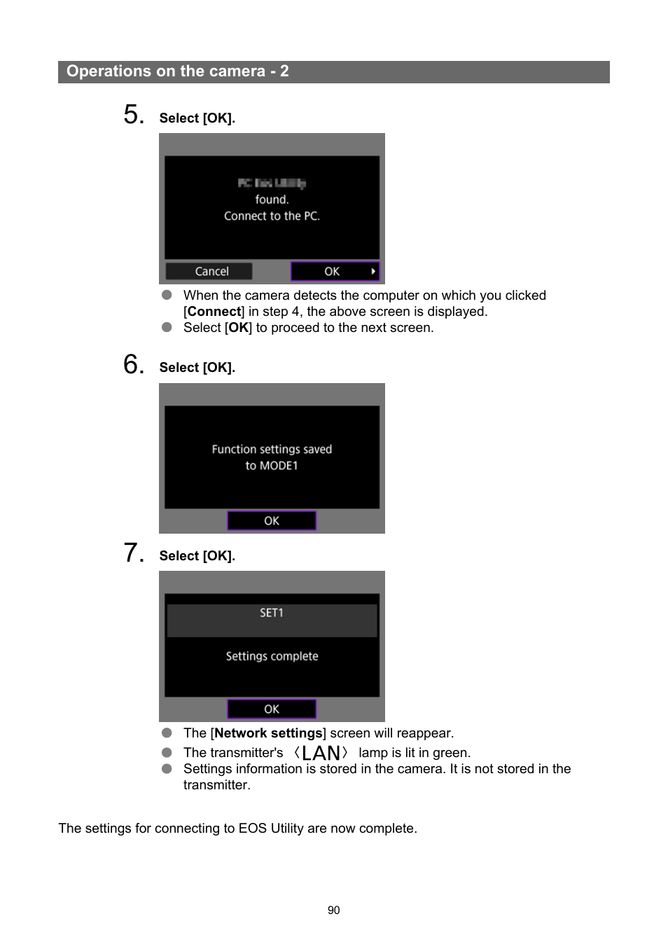 Canon WFT-R10A Wireless File Transmitter for EOS R5 C & R5 Mirrorless Camera User Manual | Page 90 / 176