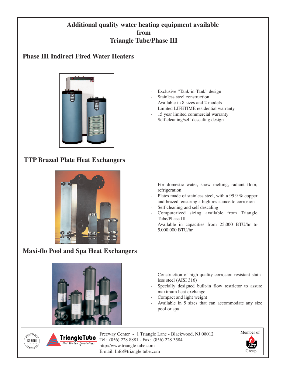 Ttp brazed plate heat exchangers | Delta F-25 User Manual | Page 57 / 57