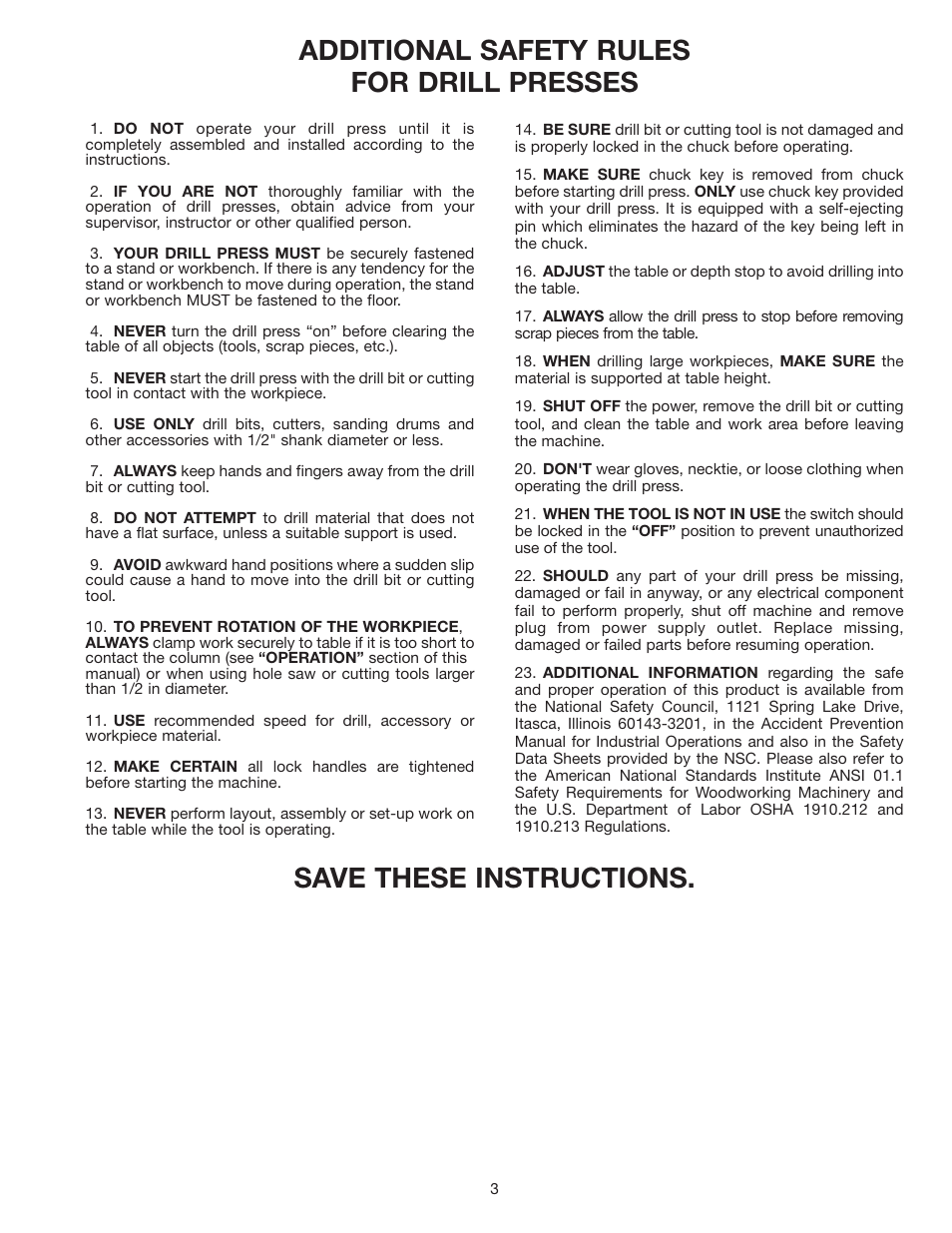 Delta 900585 User Manual | Page 3 / 16