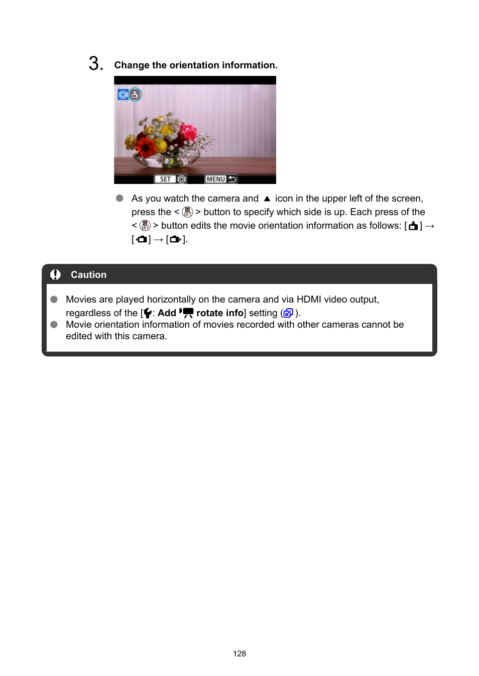 Canon PowerShot V10 Vlog Camera (Black) User Manual | Page 128 / 288