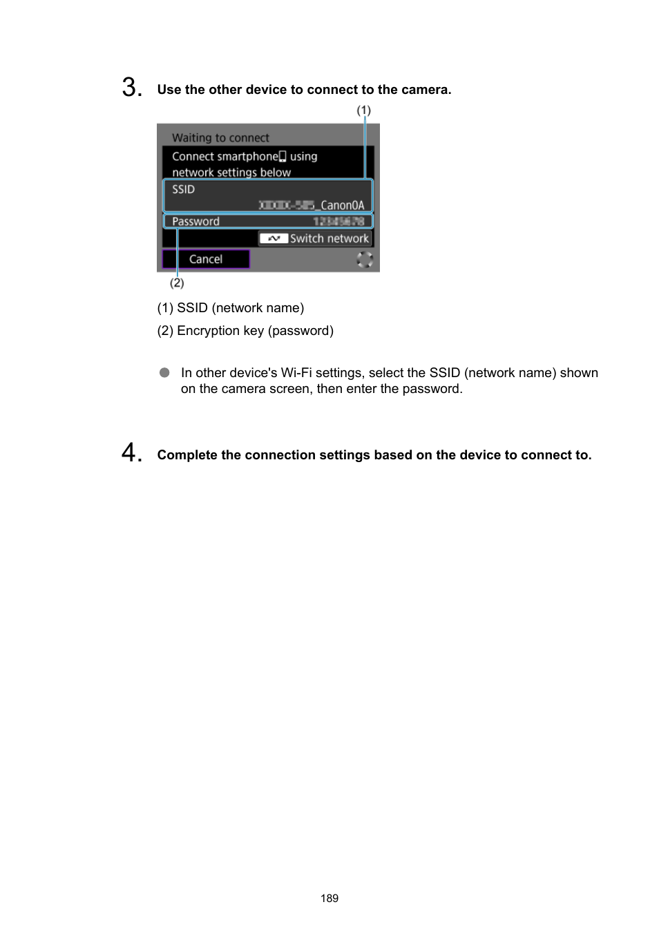 Canon PowerShot V10 Vlog Camera (Black) User Manual | Page 189 / 288