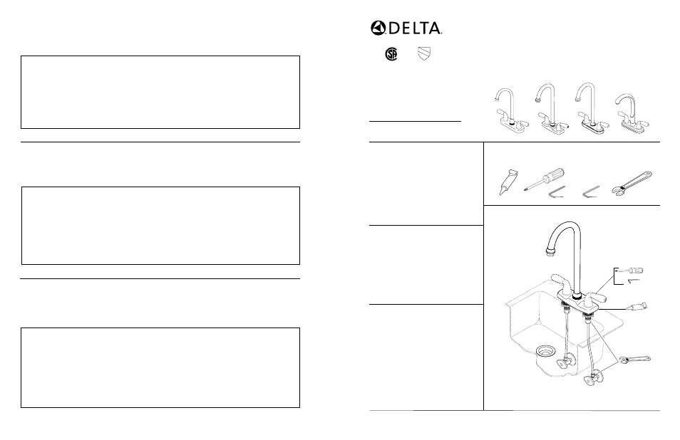 Delta 2190 Series User Manual | 3 pages