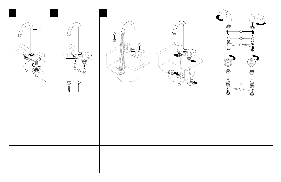 Maintenance, Entretien, Mantenimiento | Delta 2190 Series User Manual | Page 2 / 3