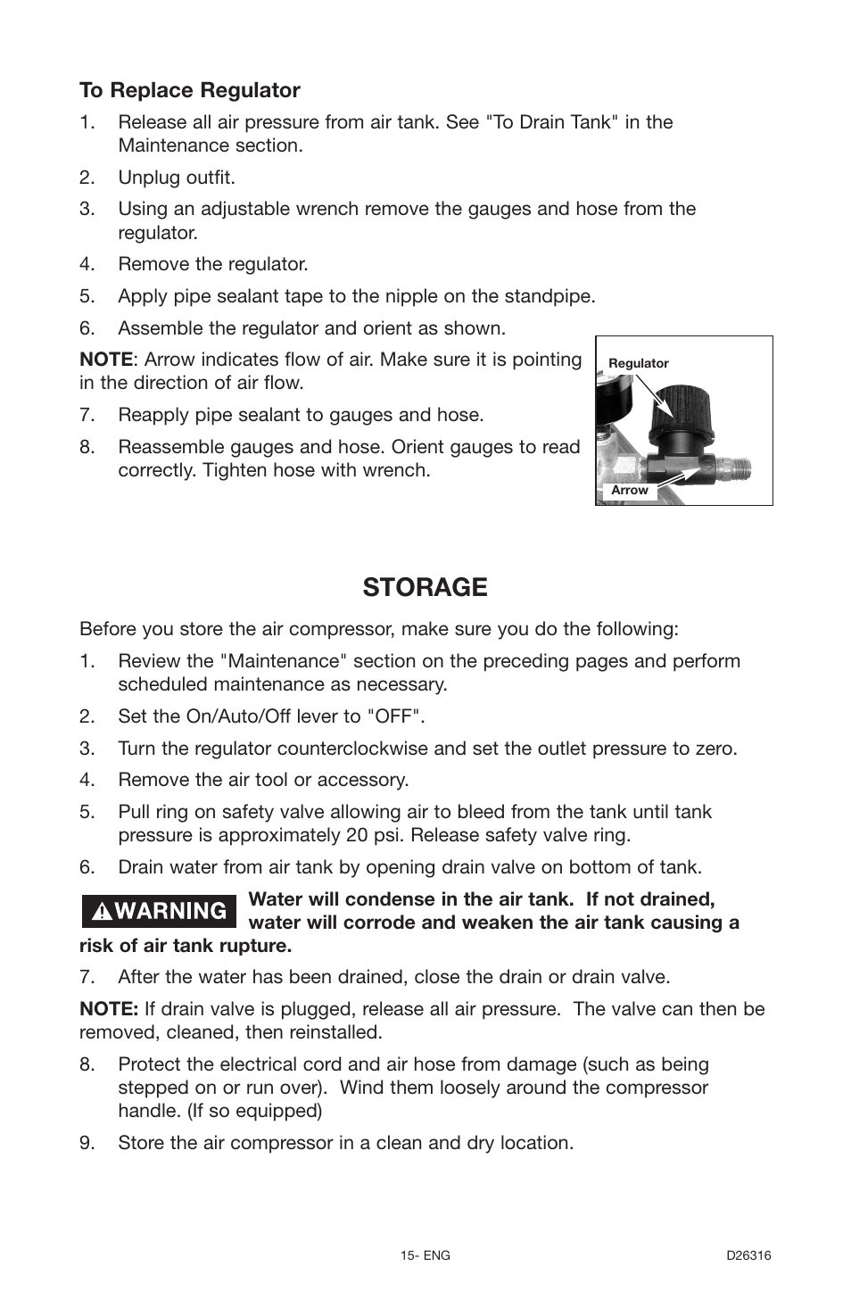 Storage | Delta 66-202 User Manual | Page 15 / 24