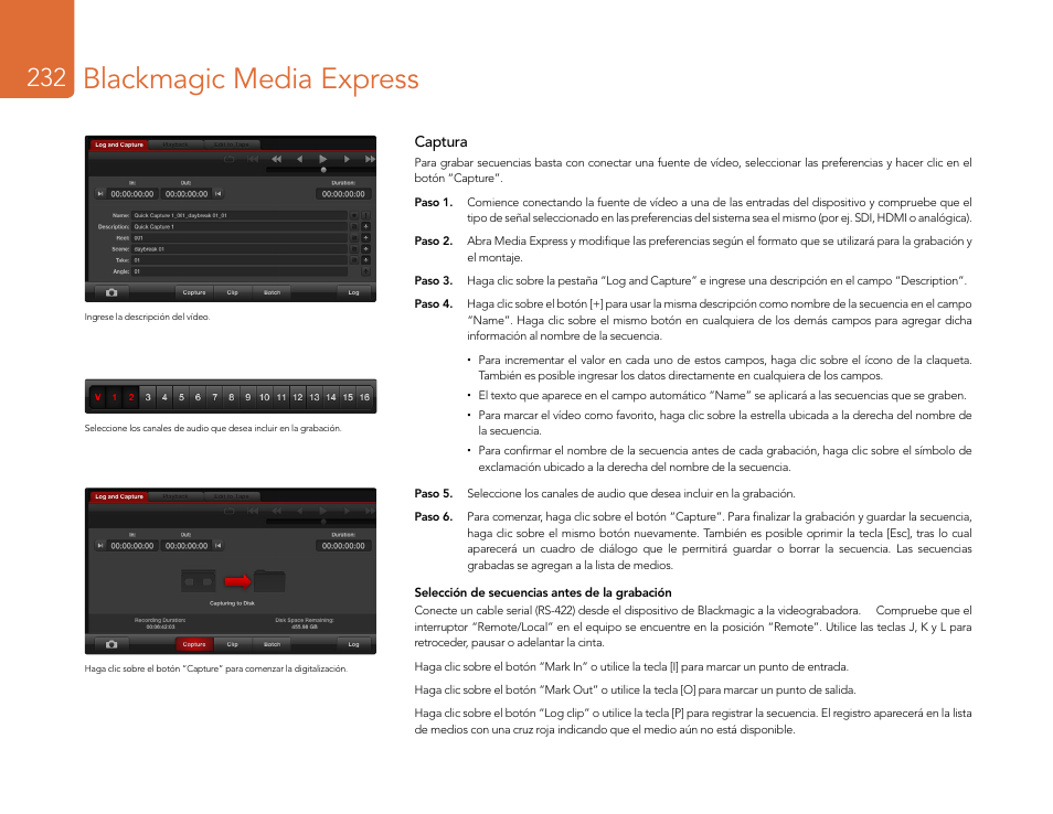 Blackmagic media express | Blackmagic Design DeckLink Studio 4K Capture & Playback Card User Manual | Page 232 / 295