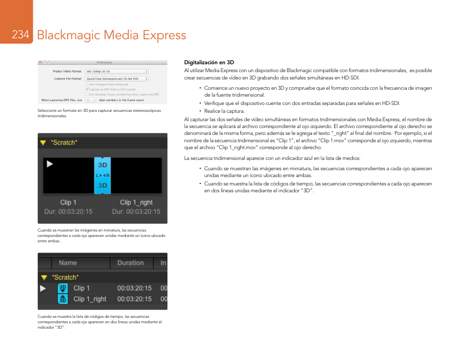 Blackmagic media express | Blackmagic Design DeckLink Studio 4K Capture & Playback Card User Manual | Page 234 / 295