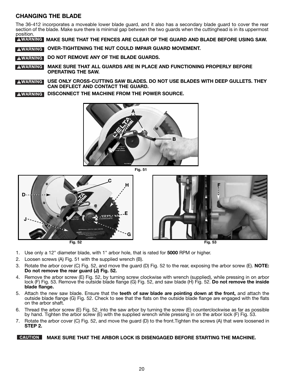 Delta 36-412 User Manual | Page 20 / 23