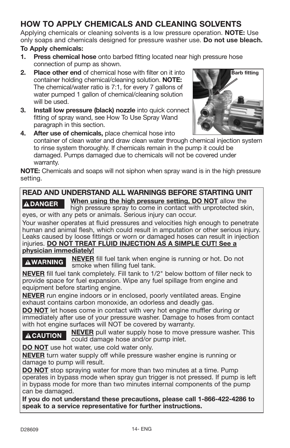 How to apply chemicals and cleaning solvents | Delta D28609 User Manual | Page 14 / 22