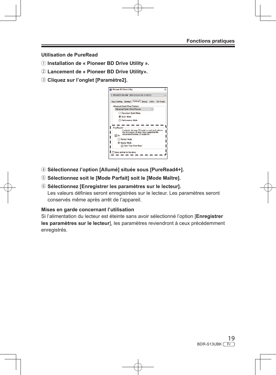 Pioneer BDR-S13UBK Internal Blu-ray Writer with M-DISC Support User Manual | Page 41 / 48