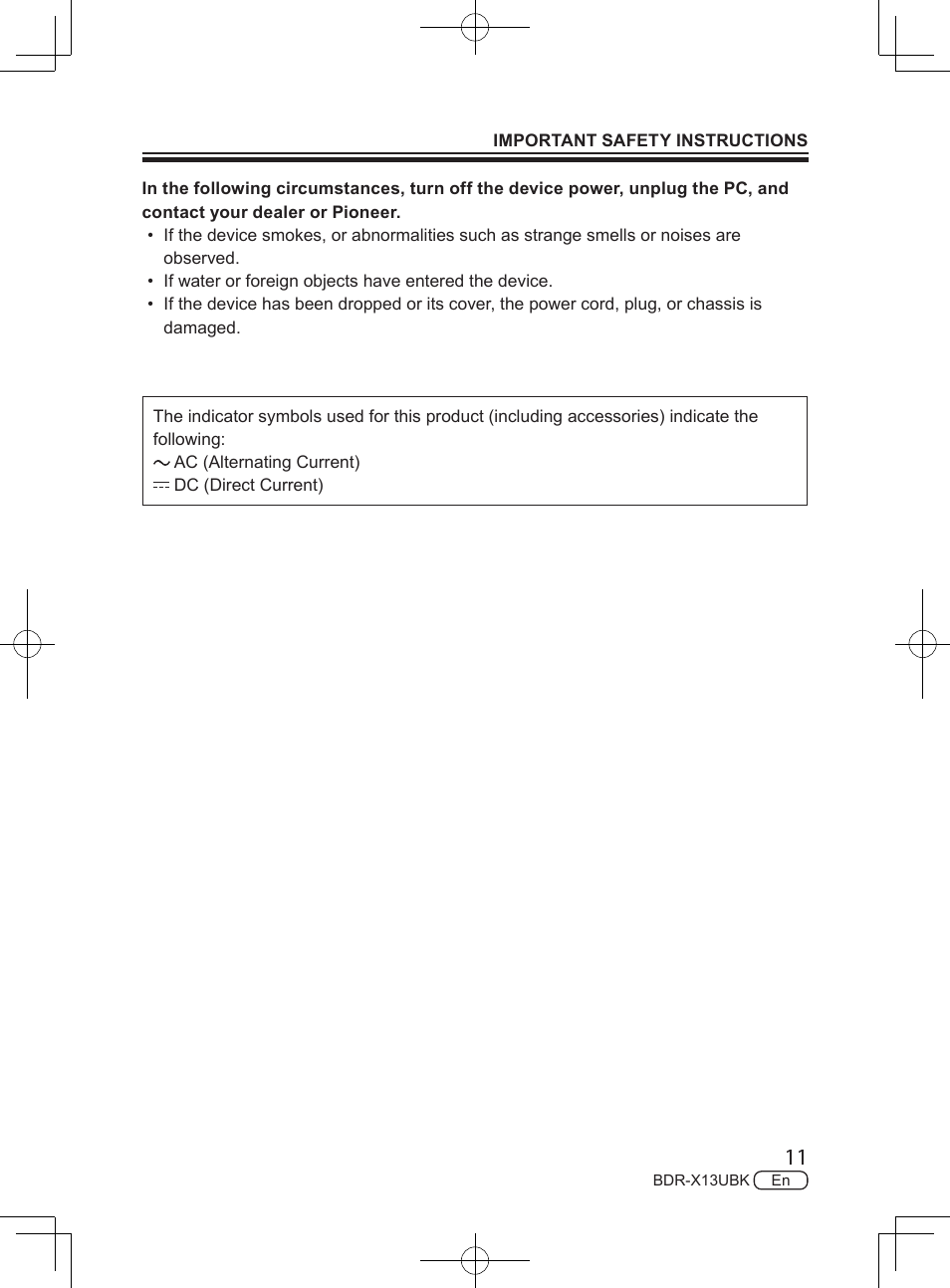 Pioneer BDR-X13UBK External USB 3.2 Gen 1 Blu-Ray Drive with M-DISC Support User Manual | Page 11 / 64