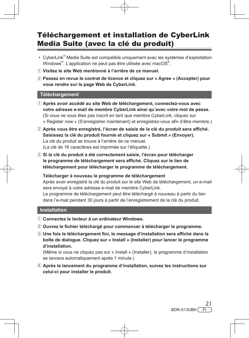Pioneer BDR-X13UBK External USB 3.2 Gen 1 Blu-Ray Drive with M-DISC Support User Manual | Page 51 / 64