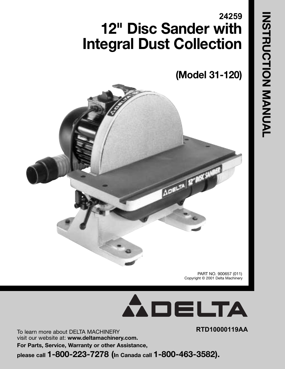 Delta 31-120 User Manual | 12 pages