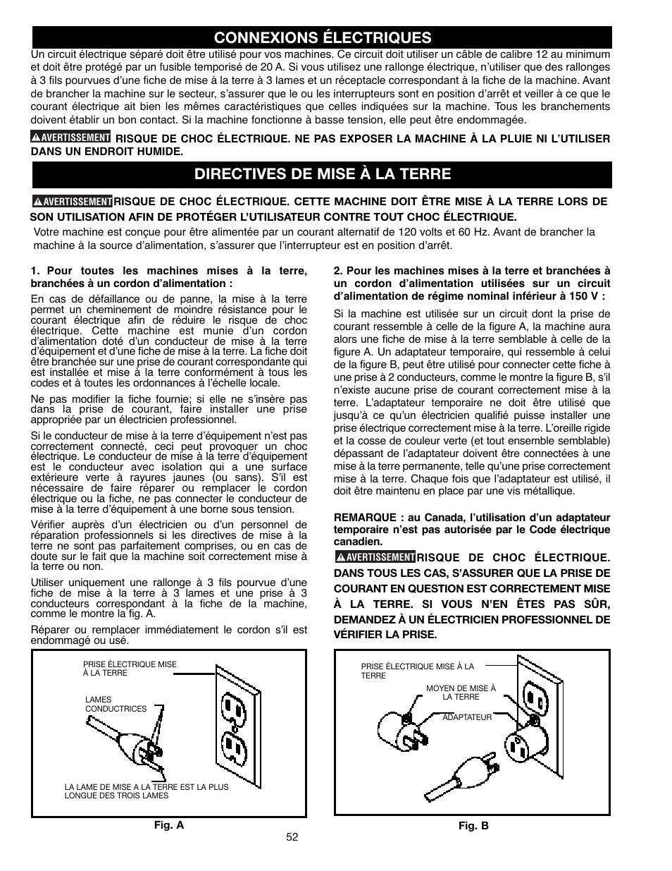 Delta ShopMaster SM400 User Manual | Page 52 / 72