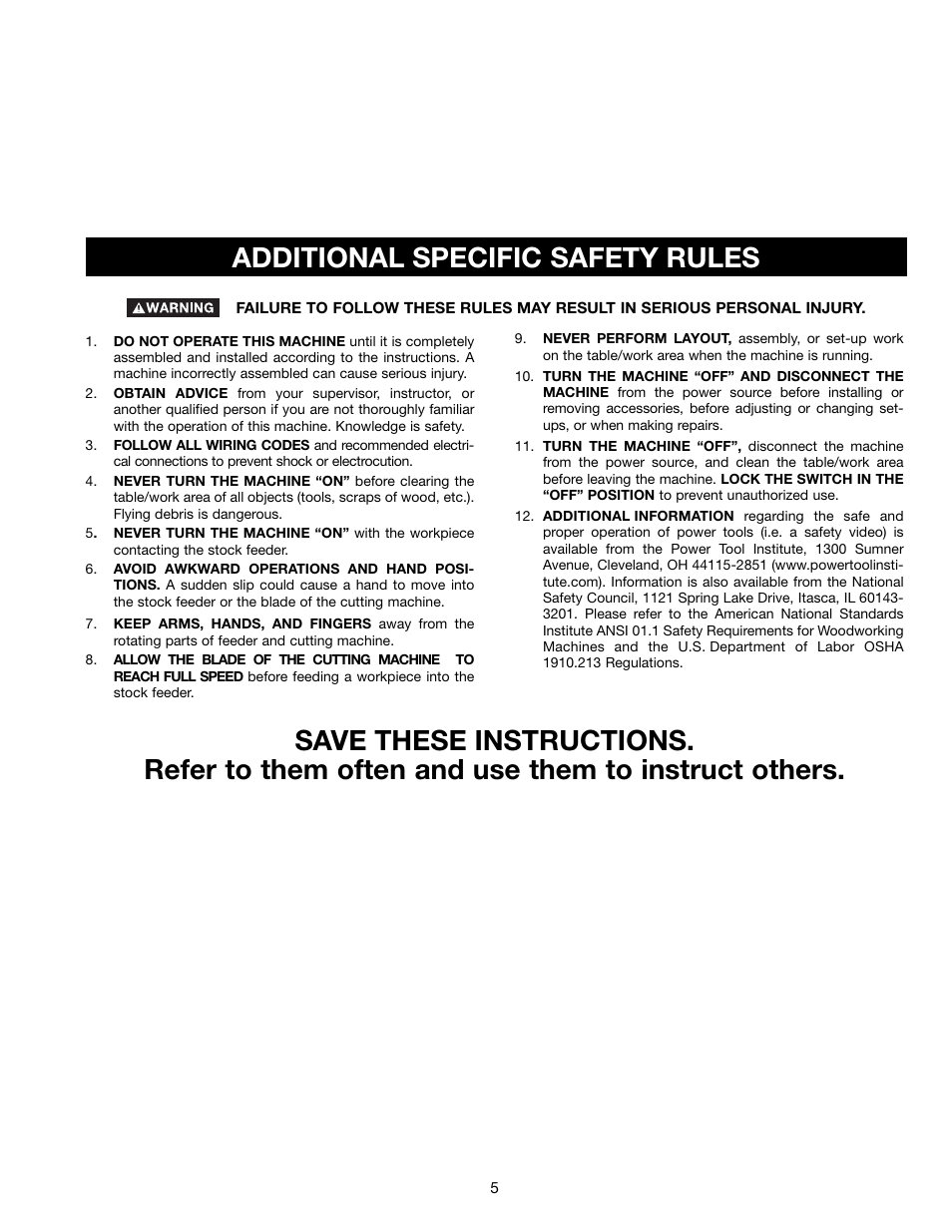 Delta 36-865 User Manual | Page 5 / 20