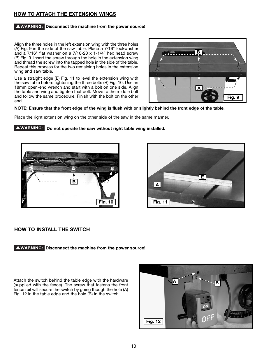 Delta 36-714B User Manual | Page 10 / 76