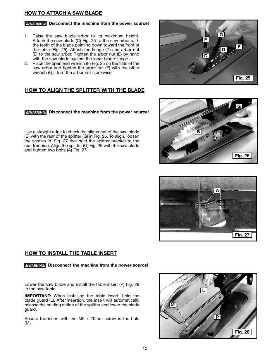 Delta 36-714B User Manual | Page 13 / 76