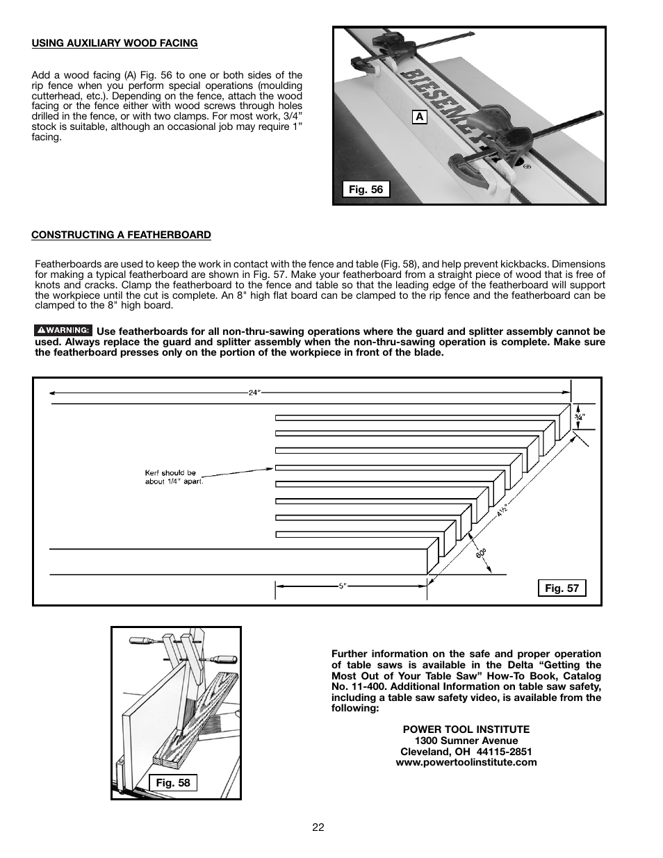 Delta 36-714B User Manual | Page 22 / 76